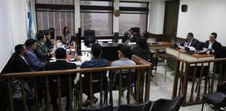 El Tribunal Quinto de Sentencia Penal inicio el juicio en contra de tres estilistas acusados de violación y retenciones ilegales. Foto Daniel Ramírez