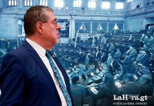 Analistas aseguraron que el Congreso podría rechazar el posible veto del presidente Bernardo Arévalo para no perder "enorme botín". Diseño La Hora: Alejandro Ramírez