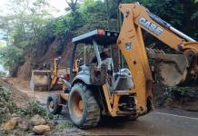 Diversas emergencias se registraron durante la noche y madrugada a consecuencia de las lluvias de las últimas horas. Foto La Hora: Conred
