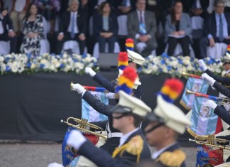 En imágenes: Así se vive el desfile de bandas escolares por la independencia de Guatemala Foto La Hora: Fabricio Alonzo