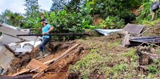Las lluvias y la saturación de suelos aún aumentando el número de emergencias en diferentes puntos de la república. Foto La Hora: Conred