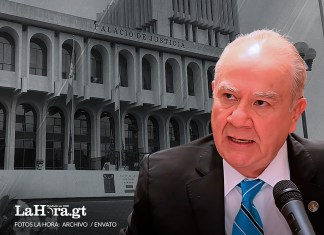Los magistrados de la Corte de Constitucionalidad (CC) buscan evitar apercibir a la Corte Suprema de Justicia (CSJ). Diseño La Hora: Alejandro Ramírez