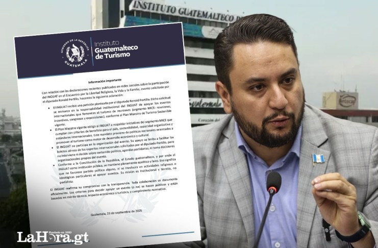 Inguat ante evento religioso de diputado Vamos: "El Plan Maestro vigente nos obliga a respaldar".