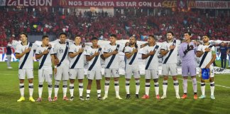 Guatemala empató ante la selección de Panamá, por lo cual quedó en el último lugar de la tabla de la eliminatoria al Mundial 2026. Foto La Hora: FFG