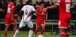 Panamá empató contra Surinam este jueves 4 de septiembre. Foto La Hora: Fepafut.