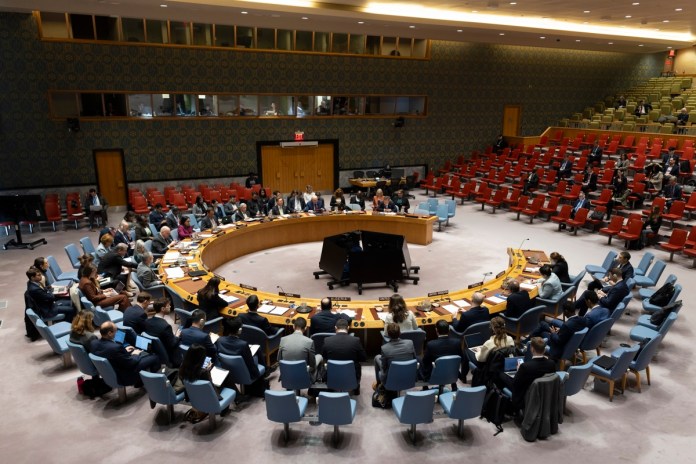 Fotografía de archivo del Consejo de Seguridad de la ONU. Foto La Hora: EFE