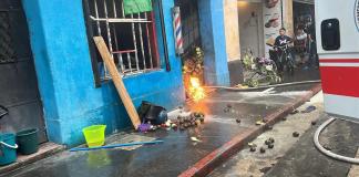 Fuga de gas propano en una tortillería de zona 1.