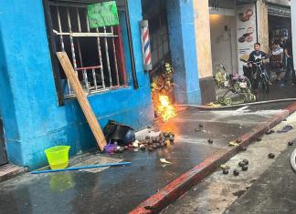 Fuga de gas propano en una tortillería de zona 1.