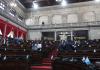 Varios diputados de la mayoría de bancadas no se presentaron a la interpelación al ministro de Salud, Joaquín Barnoya. Foto: Congreso de la República