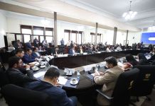 Los jefes de bloque se quejan por la situación de las carreteras y citan al ministro de Comunicaciones para el 29 de septiembre. Foto: Congreso de la República