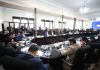 Los jefes de bloque se quejan por la situación de las carreteras y citan al ministro de Comunicaciones para el 29 de septiembre. Foto: Congreso de la República