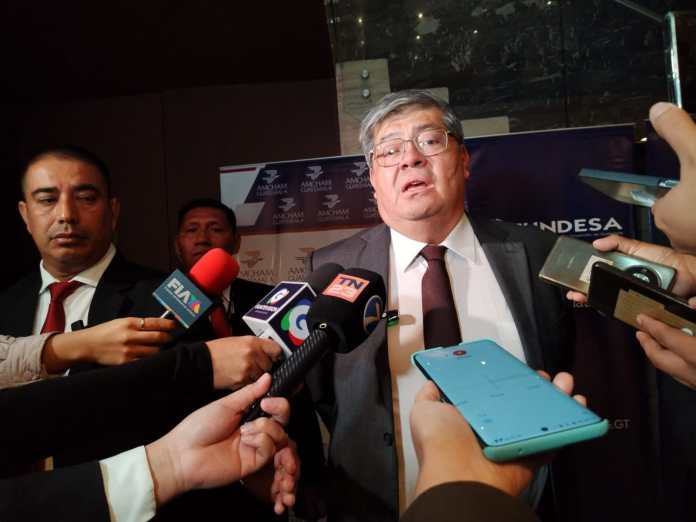 Francisco Jiménez, Ministro de Gobernación. Foto La Hora: Heidi Loarca