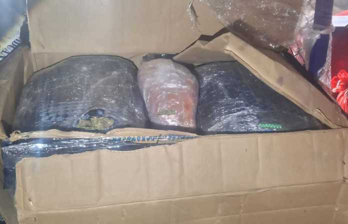 Capturan a hombre con 25 libras de marihuana en operativo en Chimaltenango.