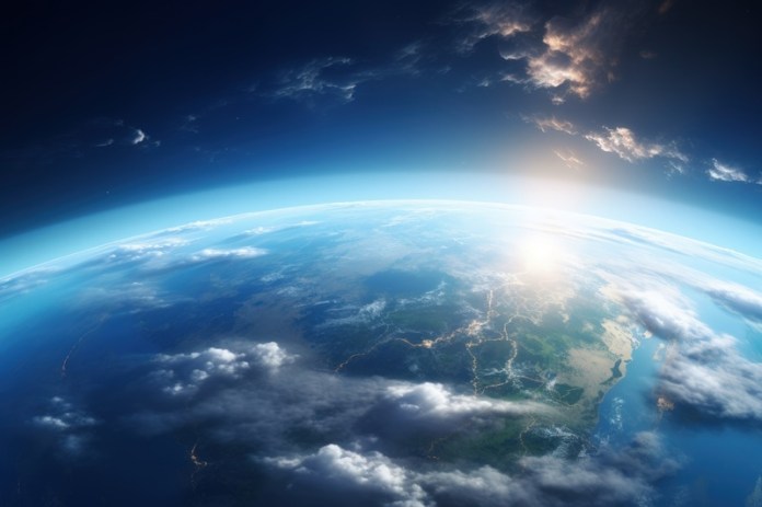La capa de ozono, ozonosfera u ozonósfera es la zona de la estratosfera terrestre que contiene ozono. Foto: Freepik.