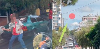 La Policía Municipal de Tránsito (PMT) de la Ciudad de Guatemala dio a conocer qué agentes fueron agredidos. Foto La Hora: PMT