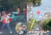 La Policía Municipal de Tránsito (PMT) de la Ciudad de Guatemala dio a conocer qué agentes fueron agredidos. Foto La Hora: PMT