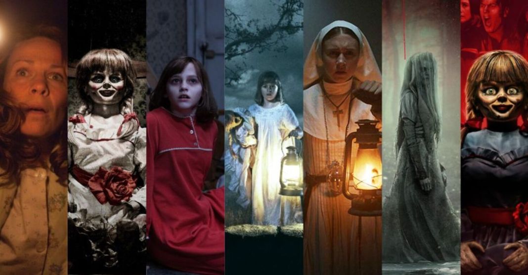 Universo cinematográfico de los investigadores paranormales los Warren. Foto: Joge L/redes sociales.