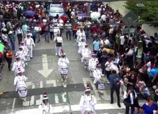Desfile de Independencia transcurre con normalidad y sin mayores percances en Ciudad de Guatemala