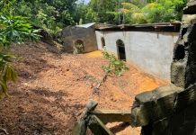 Más de 6 mil viviendas han sido afectadas por lluvias en lo que va del año Vivienda afectada por la lluvia en la aldea Chipoc, Alta Verapaz. Foto La Hora: Conred
