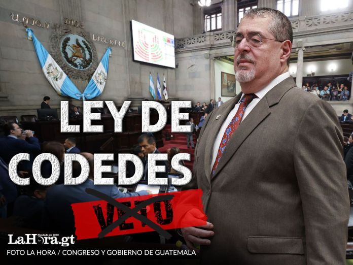 Desconocimiento del veto a ley de Codedes 
