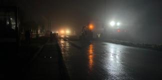 Los trabajos en el kilómetro 24.5 de la Carretera a El Salvador, en donde se registró un deslave, fueron suspendidos temporalmente. Foto La Hora: Daniel Ramírez