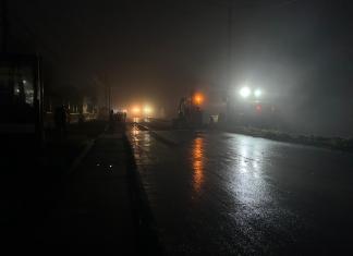 Los trabajos en el kilómetro 24.5 de la Carretera a El Salvador, en donde se registró un deslave, fueron suspendidos temporalmente. Foto La Hora: Daniel Ramírez