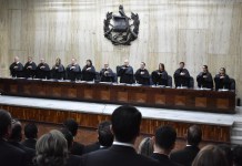 Alianza por las Reformas pide que elección de presidencia de CSJ sea sin negociaciones bajo la mesa Alianza por las Reformas señaló que la elección de CSJ debe ser transparente y sin negociaciones bajo la mesa. Foto La Hora: CSJ