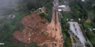 Deslave en CAES: MARN y Muni de Fraijanes desconocen nombre o tipo de proyecto sin licencia ambiental.