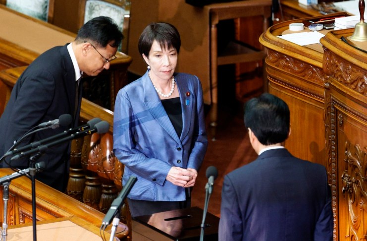 Sanae Takaichi, primera ministra Japón