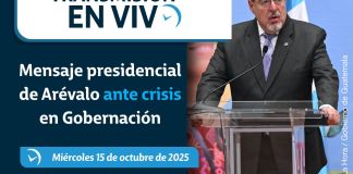 Retransmisión: Mensaje presidencial de Arévalo ante crisis en Gobernación.