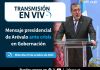 Retransmisión: Mensaje presidencial de Arévalo ante crisis en Gobernación.