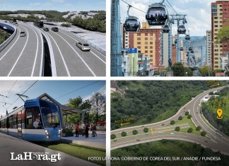 Proyectos viales en el departamento de Guatemala.