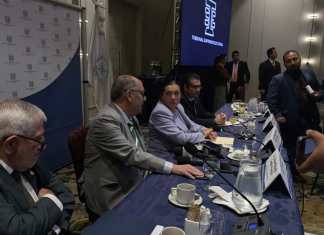 La presidenta en funciones del TSE, Blanco Alfaro, aseguró que la CC jugó un papel importantísimo al confirmar los resultados electorales. Foto La hora: Engelberth Blanco