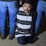 Byron Eduardo Fajardo Revolorio, alias "Black Demon", fue capturado en el departamento de Santa Rosa. Foto La Hora: Policía Nacional Civil.