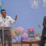 Ludin Godínez afirma que la cárcel de máxima de seguridad Renovación 2 se prevé sea finalizado para diciembre. Foto La Hora: Fabricio Alonzo