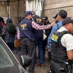El Ministerio Público (MP) informó que realiza un operativo en el Palacio de Gobernación por la fuga de más de 20 reos. Foto La Hora: José Orozco