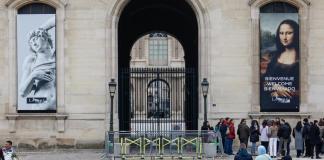 El robo de un conjunto de joyas "de un valor patrimonial e histórico incalculable" en el Museo del Louvre este domingo por la mañana lo llevó a cabo en apenas siete minutos un comando de tres o cuatro ladrones "profesionales", pero que perdieron una parte del botín en su huida. EFE/EPA/Mohammed Badra