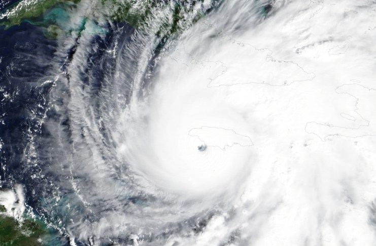 Archivo de una imagen satelital del huracán Melissa aproximándose a Jamaica. Foto La Hora: EFE