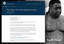 Estados Unidos declaró al Barrio 18 como organización terrorista, 19 días después integrantes escapan de la cárcel. Foto La Hora: Roberto Altán