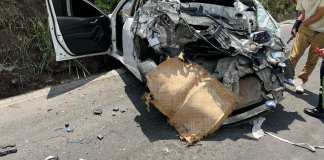Un fallecido y cinco vehículos accidentados complican tránsito de Villa Nueva a Ciudad Capital
