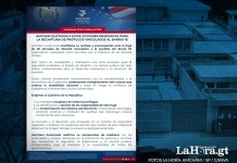 AmCham mediante un comunicado, manifestó su rechazo y preocupación ante la fuga de lo 20 reos del Barrio 18 de la cárcel de Fraijanes II. Arte La Hora: Alejandro Ramírez.