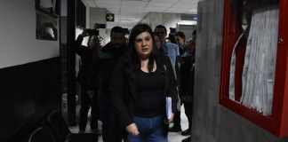 Personeros de Movimiento Semilla presentaron una solicitud de debida ejecución de amparo ante la orden de nulidad emitida por Fredy Orellana. Foto La Hora: Archivo