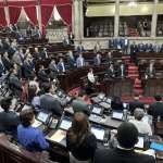 Aprueban decreto contra maras y pandillas con reformas a la Ley contra la Delincuencia Organizada y el Código Penal. Foto La Hora: José Orozco.