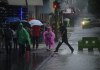 Archivo de lluvias en la zona 1 capitalina. Foto La Hora: Fabricio Alonzo