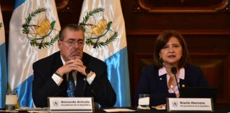 El Ministerio Público presentó una solicitud de antejuicio contra Bernardo Arévalo y Karin Herrera con la que pretenden investigarlos por la fuga de reos en Fraijanes II. Foto La Hora: Archivo