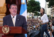 Premio Nobel de la Paz: Arévalo reconoce papel de María Machado en la "lucha por los valores democráticos".