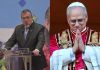 Arévalo podría invitar al Papa Leon XIV a visitar Guatemala en un futuro viaje a Europa. Foto La Hora: Fabricio Alonzo / Papa Guglielmo Mangiapane REUTERS