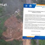 Como parte de las evaluaciones en el km.24 de carretera a El Salvador, Conred ha identificado 15 viviendas en riesgo. Foto La Hora: Fabricio Alonzo y comunicado: Conred.