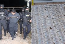 PNC rescata a colombiano y su presunto captor quien exigía aproximadamente Q85 mil por su rescate PNC rescata a un ciudadano colombiano que permanecía presuntamente secuestrado. Foto La Hora: PNC.