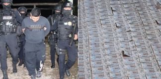 PNC rescata a un ciudadano colombiano que permanecía presuntamente secuestrado. Foto La Hora: PNC.